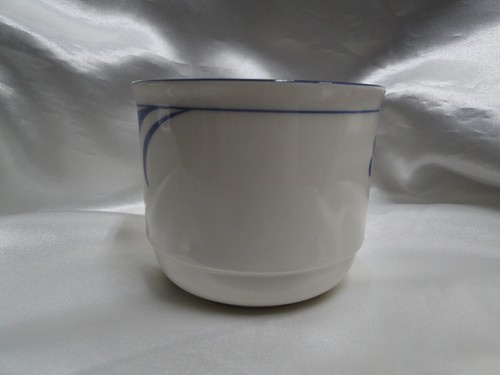 Lenox Blue Brushstrokes Chinastone: Cup & Saucer Set (s), 2 3/4" Tall - Picture 5 of 14