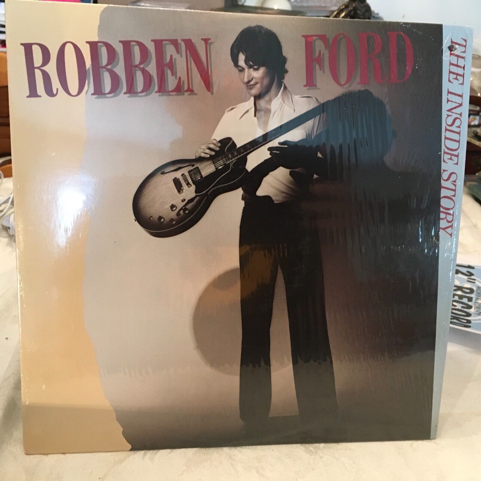 ROBBEN FORD LP THE INSIDE STORY 1979 ELEKTRA 6E 169. EX/NM Shrink
