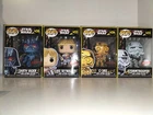 Star Wars 4 Funko Pops Comic book editions Darth Vader Luke Stormtrooper C3PO