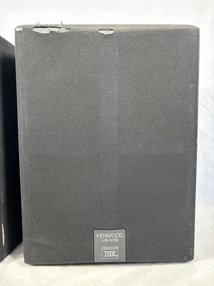 Kenwood LS-X1S Audiophile HiFi Surround Speakers THX 3-way 6 Kenwood LS-X1S Audiophile HiFi Surround Speakers THX 3-way 6