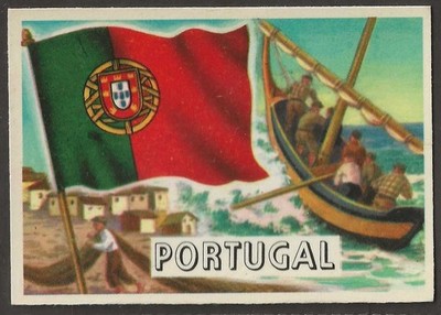 A&BC - FLAGGEN DER WELT 1959 (GROSSE GRÖSSE X80) - #47 - PORTUGAL 