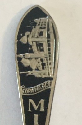 Corn Palace Mitchell South Dakota Vintage Souvenir Spoon Collectible
