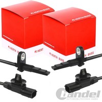 2X Herth+Buss ABS-SENSOR Raddrehzahl Vorne Passend FüR Nissan Micra Note