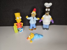 The Simpsons Burger King Figuren Konvolut Bart Homer Opa Maggie Vintage