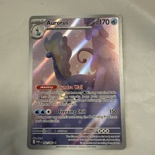 Carta Pokemon Aurorus 092/088 Illustrazione Rara Full Art Perfetto Ordine Inglese