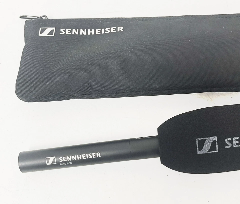 Sennheiser MKE 600 XLR Camcorder Shotgun Microphone w/ Bag ~ Free Shipping - image 3 of 4