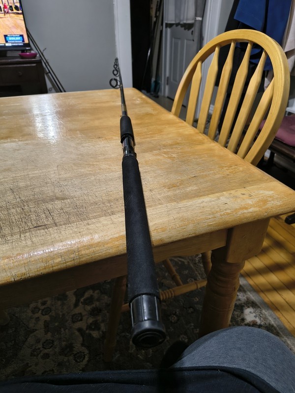 FJ Neil Co. Black Gold #B1070D 7' 1pc Spinning Fishing Rod