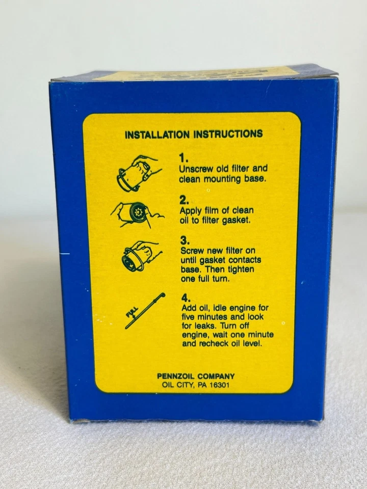 Lote de 12 filtros de aceite Pennzoil PZ-27 años 80 Datsun/Nissan/Subaru - Nuevo de Lote Antiguo Foto 4 de 4
