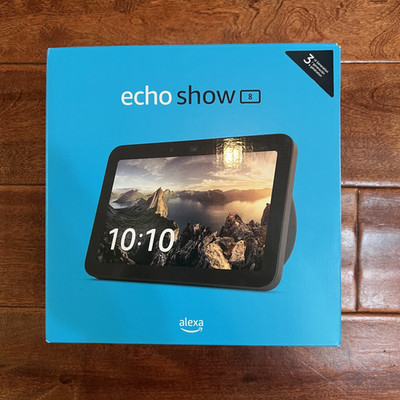 NEW IN BOX! Amazon Echo Show 8 - 3rd Generation Smart Display w Alexa - Charcoal