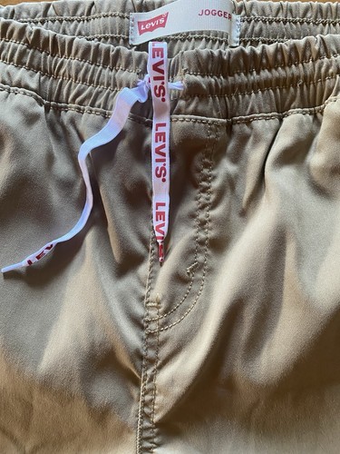 Levi’s Khaki Cargo Joggers Girls Size 12-14 Tan - Picture 3 of 7