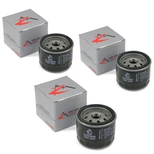 Set of 3 Oil Filters for Briggs & Stratton 104772-4024-01, Stens 120485