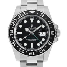 ROLEX GMT Master II 116710LN nero numero casuale di seconda mano da uomo