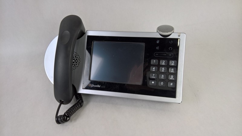 Shoretel IP655 ShoreTel 655 Touchscreen Display Office Gigabit IP Phone