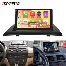 4G+64G Für BMW X3 E83 2004-2012 Autoradio Android 15 GPS Navi WIFI Apple Carplay