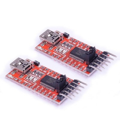 2Pcs FT232RL 3.3V 5.5V Module USB to TTL Serial Adapter Module for Arduino Mi...