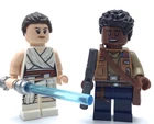 LEGO LOT OF 2 STAR WARS MINIFIGURES REY & FINN