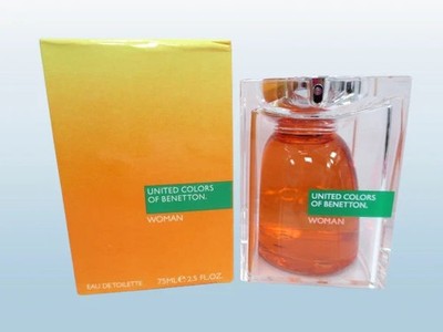 United Colors Of Benetton Woman 2.5oz EAU DE TOILETTE SPRAY NIB-RARE