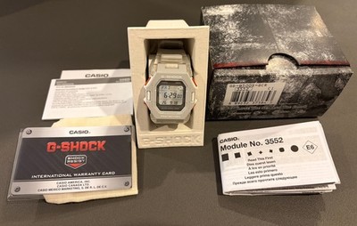 Casio G-Shock GDB500S-8 - watch - gray / orange - full set excellent condition