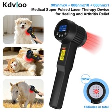 205W Super Pulsed Laser Therapy Device 905nm 808nm 660 for Hip Pain Joint Relief