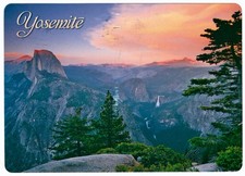 Yosemite Glacier Point California Postcard  Posted L-0110