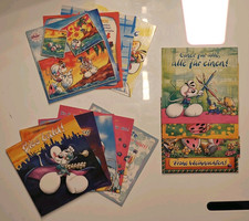 12er Diddl Karten Set, K&auml;seblatt, Ferienkarte, Stanzkarte, unbeschriftet  #5