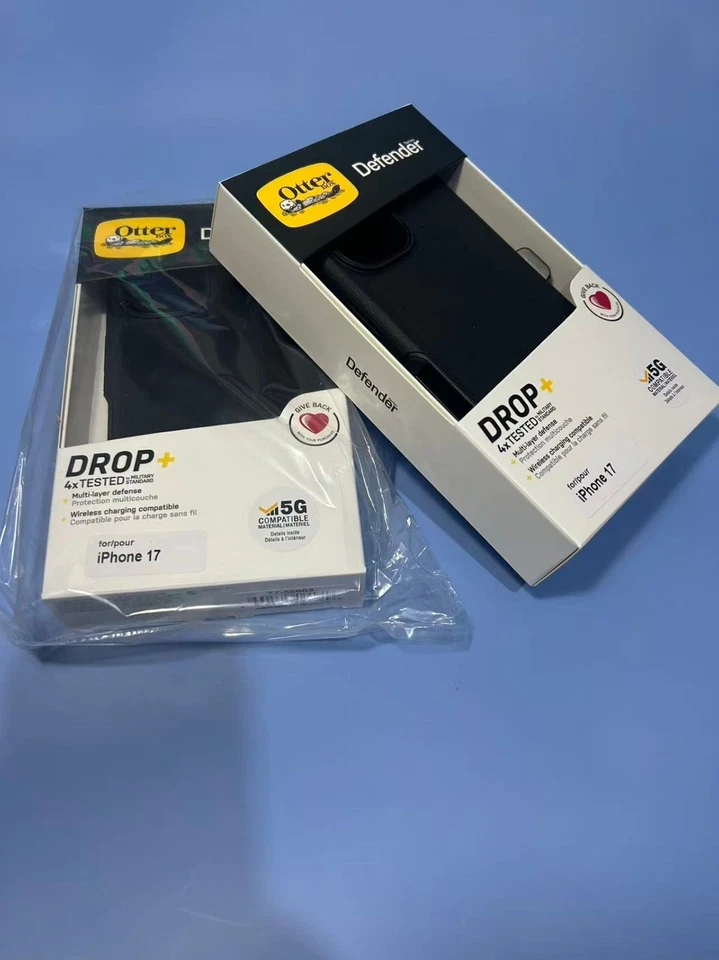 Capa Otterbox Defender nova em folha para iPhone 17 capa com clipe de coldre somente para 17 - Imagem 2 de 3