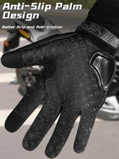 COFIT Breathable Mesh Motorcycle Gloves, Touchscreen Protective Motorbike Gloves
