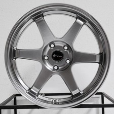 4-new 19 Vors Tr37 Wheels 19x8.5 5x114.3 35 Hyper Black Rims 73.1