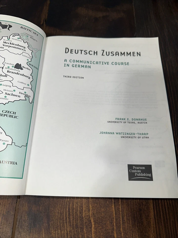 DEUTSCH ZUSAMMEN A COMMUNICATIVE COURSE By Frank Donahue Third Edition - Image 3 of 4