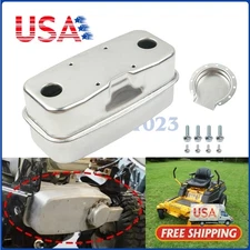 951-0616B 751-0616B Exhaust Muffler Twin Inlet For Cub Cadet RZT50 RZT54 RZT42