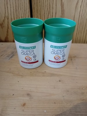 2 Dosen LR Super Omega 3 Kapseln, 6/27, Herzgesundheit Fettsäuren