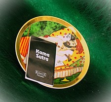 KÖNITZ-Sammel-Untertasse ~ Erotik-Motiv mehrfarbig KAMA-SUTRA~Rarität a.d. 90ern