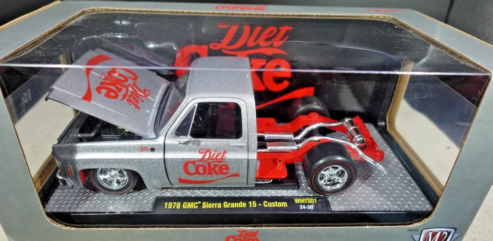 M2 Machines 1976 GMC Sierra Granda Custom Diet Coke 1/24 - Image 2 of 3