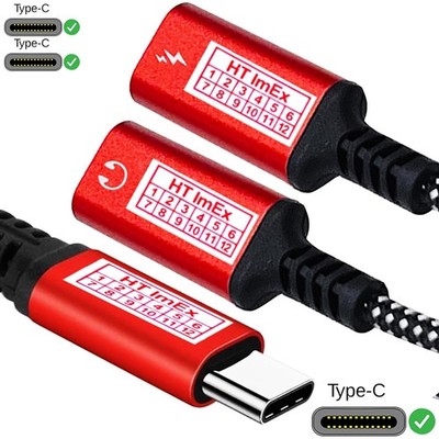 USB C Splitter Y 2in1 Kopfhörer Laden 60W Adapter für Huawei MatePad 11.5 S 2025