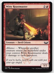 Witty Roastmaster - Streets of New Capenna #131/281