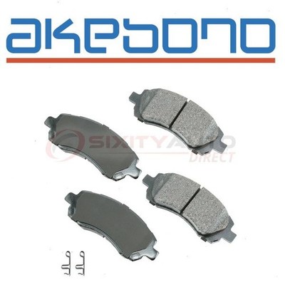 Akebono Pro-ACT ACT722 Disc Brake Pad Set for UP7590X TPC0722 SS7590X co