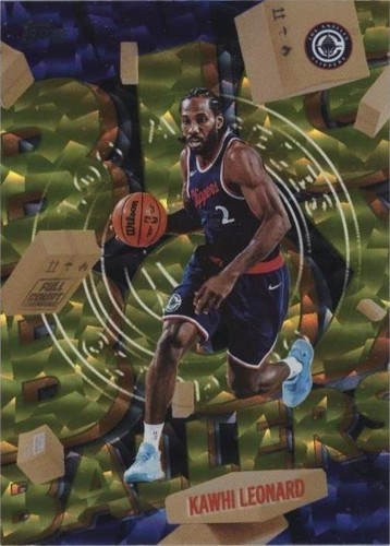 2025-26 Topps Finest Kawhi Leonard Refractor Purple X-Fractor /150