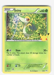 Snivy 005/025 McDonald's 25th Anniversary Promos
