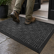 Front Door Mat, Heavy Duty Durable Welcome Mat for Outdoor Indoor, Door Mat For