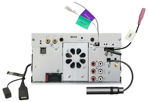 JVC DAB Bluetooth Lenkrad USB 2DIN Autoradio für Citroen C3 2010-2014 - Bild 7 von 11