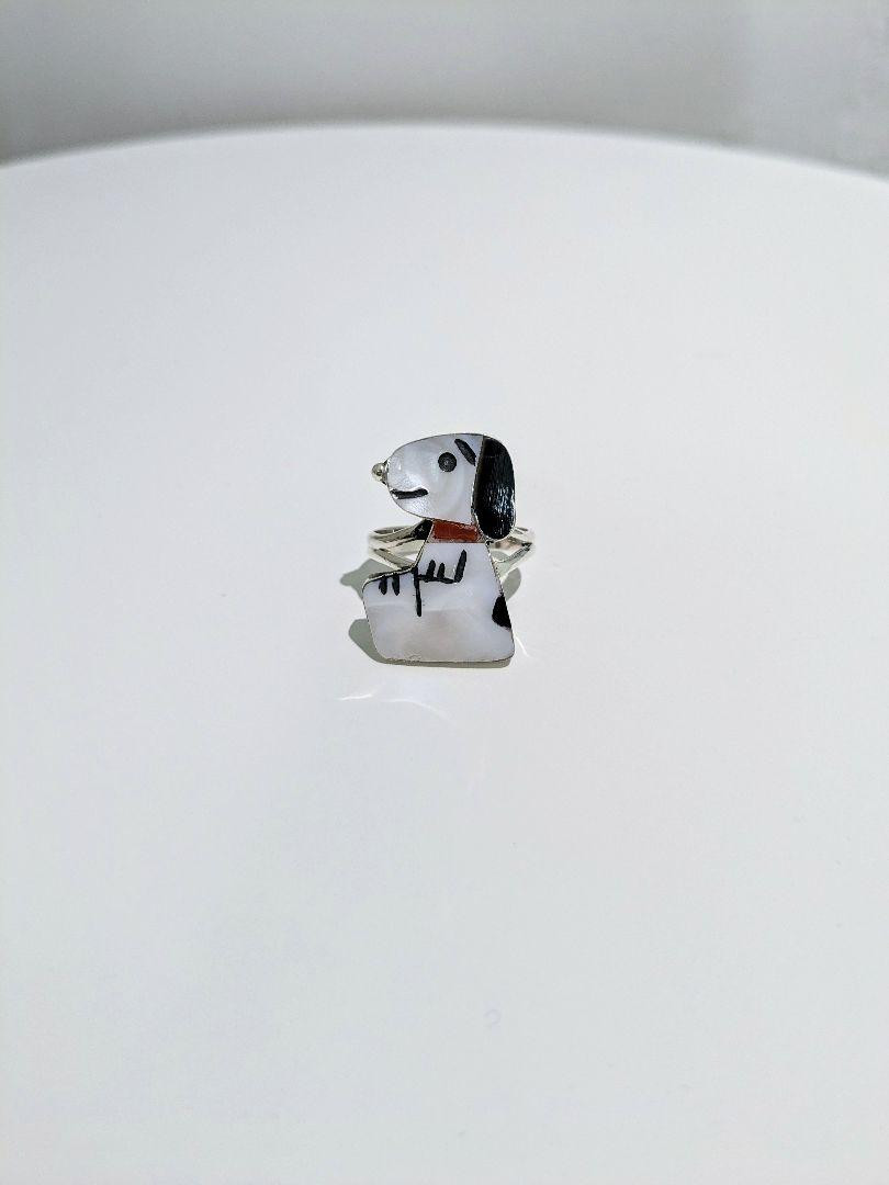 PEANUTS SNOOPY m18 Shenel Comosona Zuni Character Ring #15 -2 | eBay