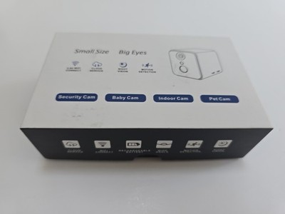 JAVISCAM Small Size Big Eyes Mini Camera Security Baby Live 4K