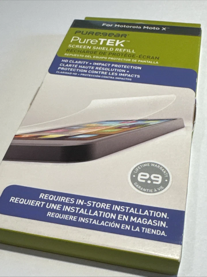 Repuesto protector de pantalla PureGear PureTek para Motorola Moto X Foto 2 de 3