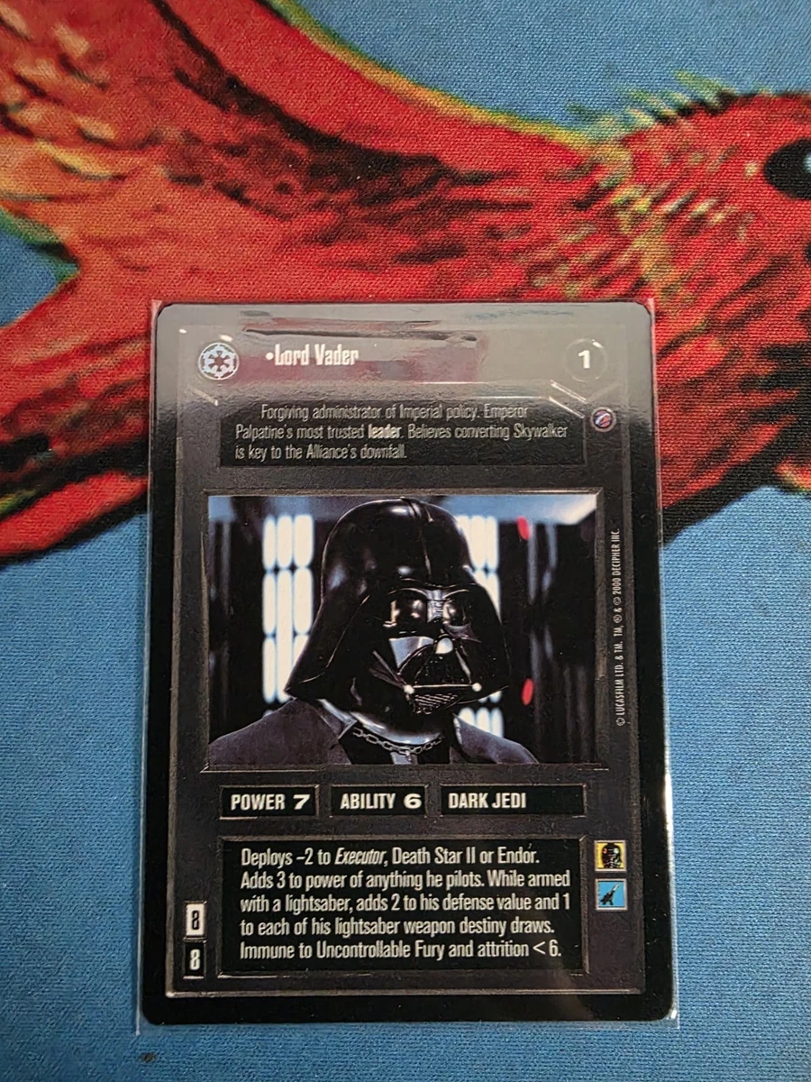 Star Wars CCG Ultra Rare Individual Collectible Card Game Cards