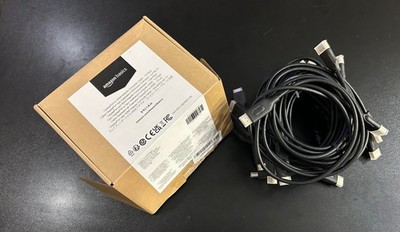 Amazon Basics DisplayPort To HDMI Adapter - 6 foot 10 Pack