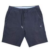 Mack Weldon Shorts For Daily Wear Mens Large Navy Blue Pockets French Terry