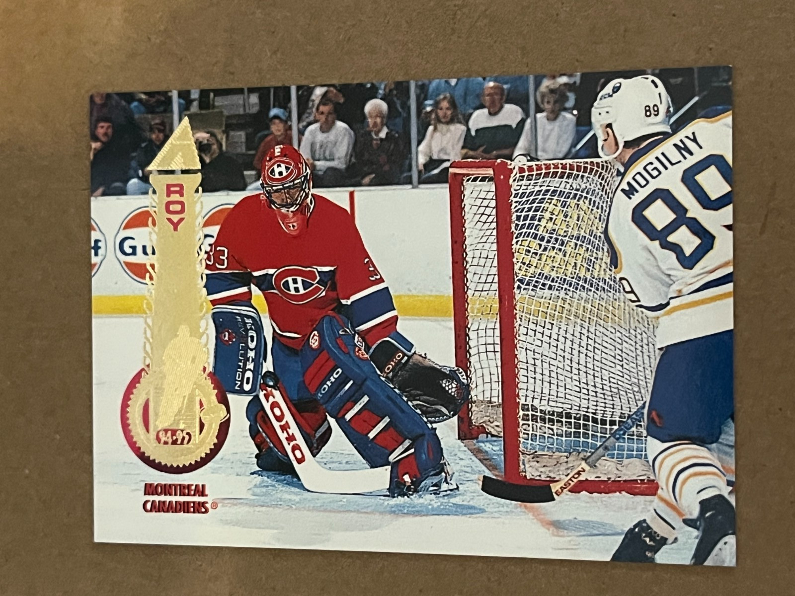 1994-95  PINNACLE - PATRICK ROY CANADIENS #30