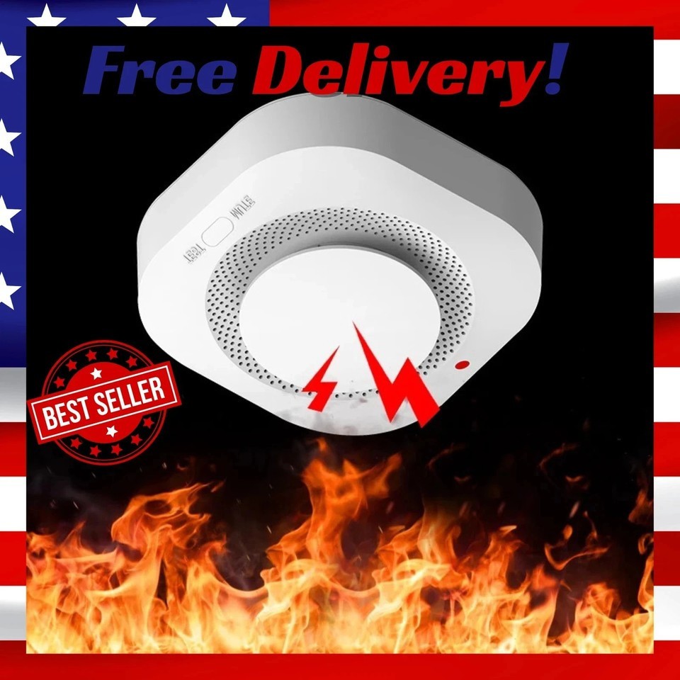 Smoke Detector, Carbon Monoxide Detectors, 2 in 1 CO & Smoke Alarm，Smoke Co-image