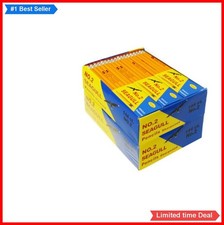 288 Pre-Sharpened 2 HB Wood Pencils with Erasers Bulk Pack for Classroom Office