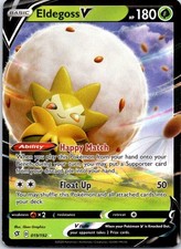 Eldegoss V Holo Ultra Rare SWSH02: Rebel Clash 019/192 NM